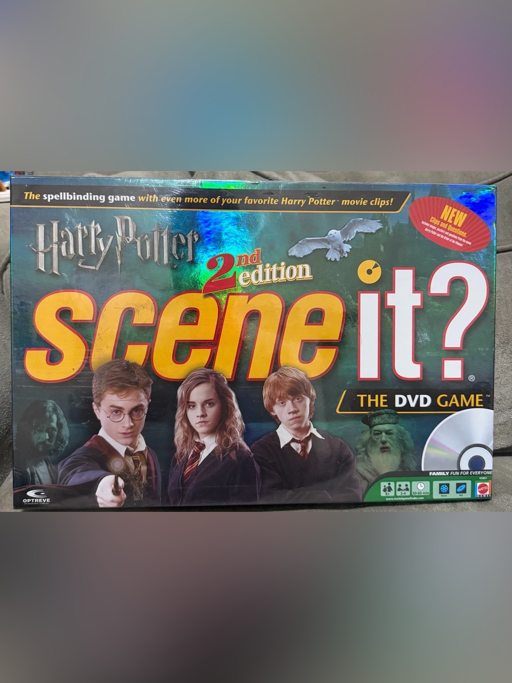 Mattel Harry Potter Scene It? 2nd Edition The DVD Game